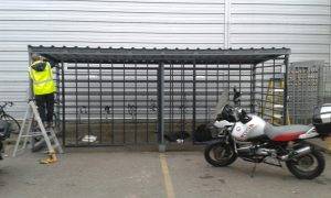 Bike Storage Access Control System Installation