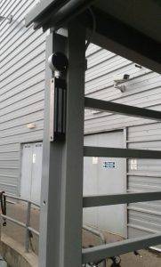 bike storage - access control system installation